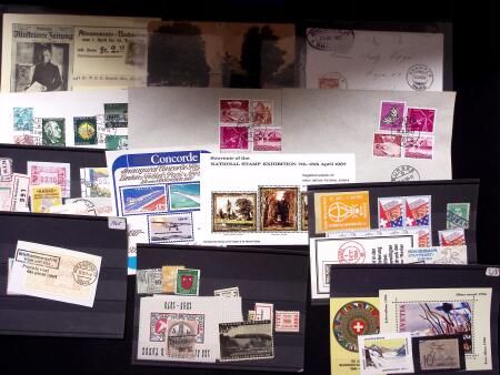 1850-1950 Lot mit Marken und Briefe, ab Vorphila. bis