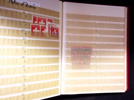 1914-18 Soldatenmarken Partie: gebraucht und ungebraucht