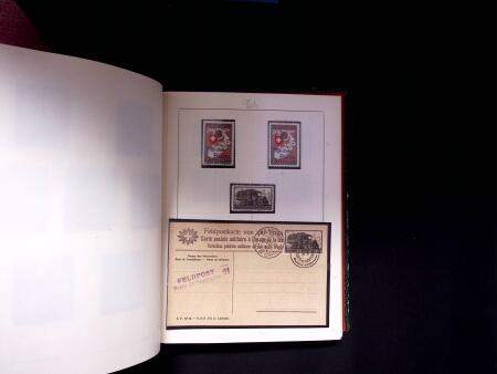1914-18 Soldatenmarken Partie: gebraucht und ungebraucht