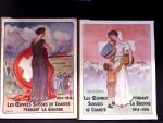 1914-18 Soldatenmarken Partie: gebraucht und ungebraucht