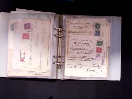 1874-1939, Lot of 43 covers and cards from Ring-type