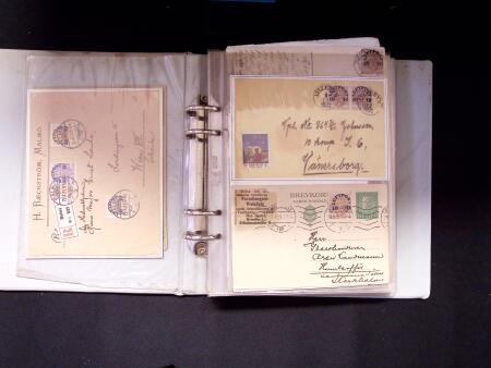 1874-1939, Lot of 43 covers and cards from Ring-type