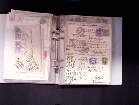 1874-1939, Lot of 43 covers and cards from Ring-type