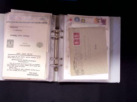 1874-1939, Lot of 43 covers and cards from Ring-type