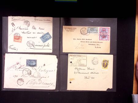 CONGO ET MOYEN CONGO: 1910-37 Lot de 40 lettres, la