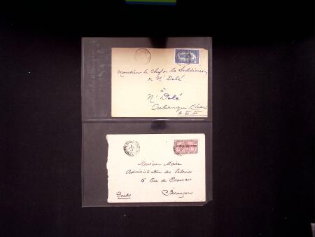 CONGO ET MOYEN CONGO: 1910-37 Lot de 40 lettres, la
