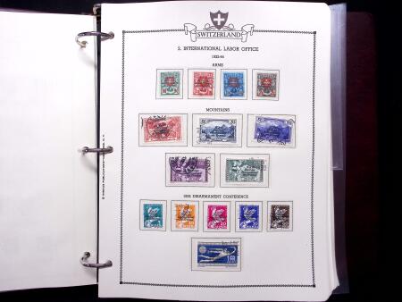 1843-2012, Reichhaltige Sammlung Schweiz in drei Alben,