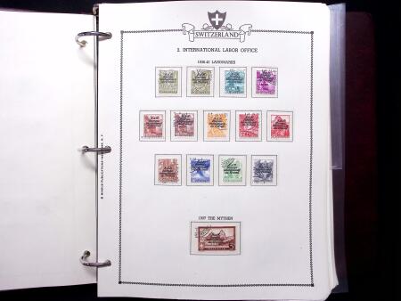 1843-2012, Reichhaltige Sammlung Schweiz in drei Alben,