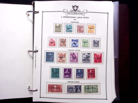 1843-2012, Reichhaltige Sammlung Schweiz in drei Alben,