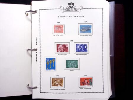 1843-2012, Reichhaltige Sammlung Schweiz in drei Alben,