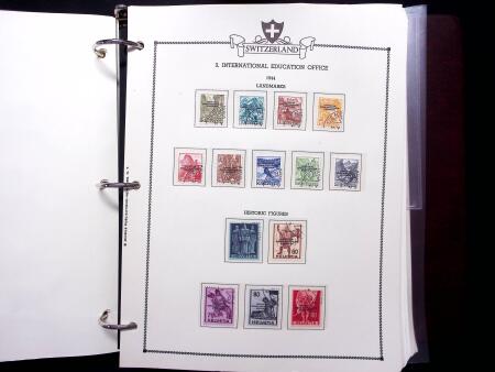 1843-2012, Reichhaltige Sammlung Schweiz in drei Alben,