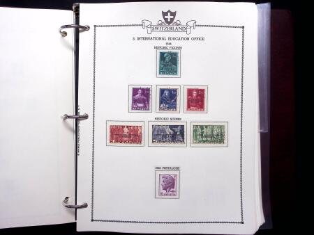 1843-2012, Reichhaltige Sammlung Schweiz in drei Alben,