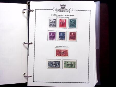 1843-2012, Reichhaltige Sammlung Schweiz in drei Alben,
