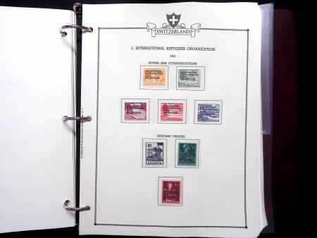 1843-2012, Reichhaltige Sammlung Schweiz in drei Alben,