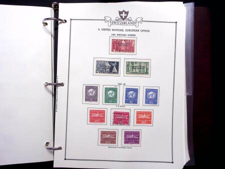 1843-2012, Reichhaltige Sammlung Schweiz in drei Alben,