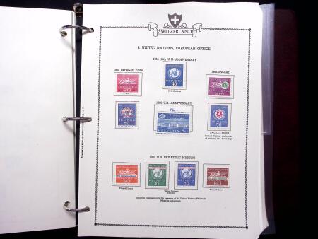 1843-2012, Reichhaltige Sammlung Schweiz in drei Alben,