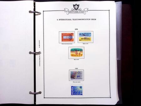 1843-2012, Reichhaltige Sammlung Schweiz in drei Alben,