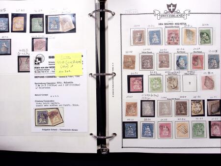 1843-2012, Reichhaltige Sammlung Schweiz in drei Alben,