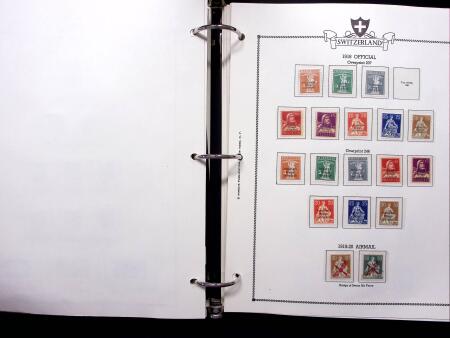 1843-2012, Reichhaltige Sammlung Schweiz in drei Alben,