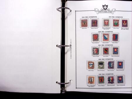 1843-2012, Reichhaltige Sammlung Schweiz in drei Alben,