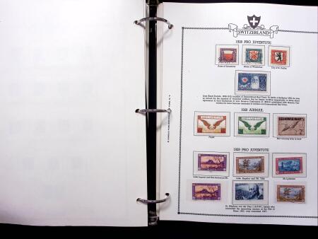 1843-2012, Reichhaltige Sammlung Schweiz in drei Alben,