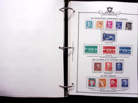 1843-2012, Reichhaltige Sammlung Schweiz in drei Alben,