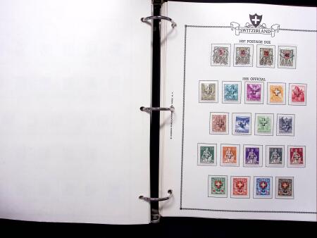 1843-2012, Reichhaltige Sammlung Schweiz in drei Alben,
