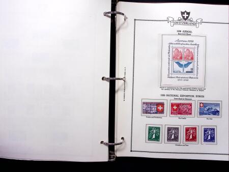 1843-2012, Reichhaltige Sammlung Schweiz in drei Alben,