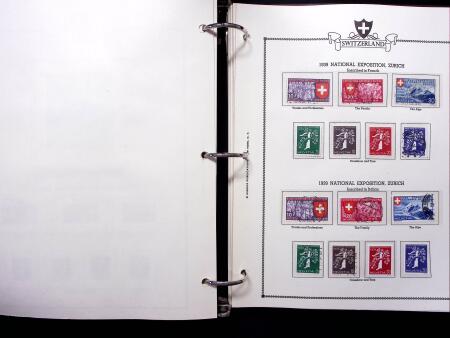 1843-2012, Reichhaltige Sammlung Schweiz in drei Alben,
