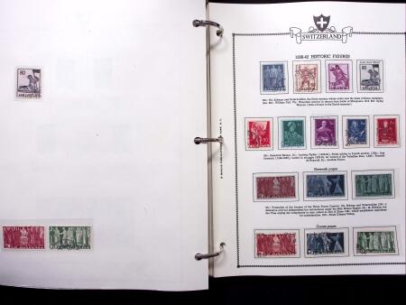 1843-2012, Reichhaltige Sammlung Schweiz in drei Alben,