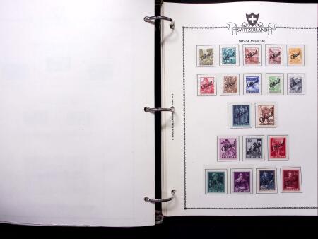 1843-2012, Reichhaltige Sammlung Schweiz in drei Alben,