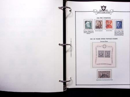 1843-2012, Reichhaltige Sammlung Schweiz in drei Alben,