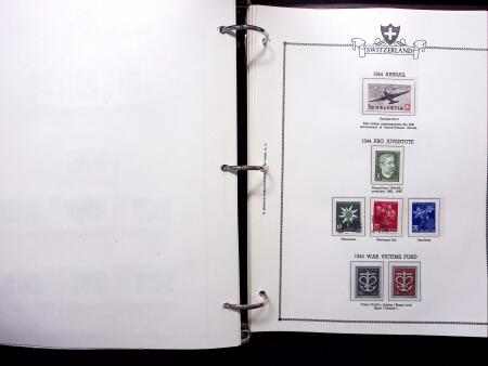 1843-2012, Reichhaltige Sammlung Schweiz in drei Alben,