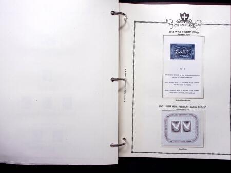 1843-2012, Reichhaltige Sammlung Schweiz in drei Alben,