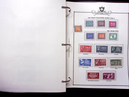 1843-2012, Reichhaltige Sammlung Schweiz in drei Alben,