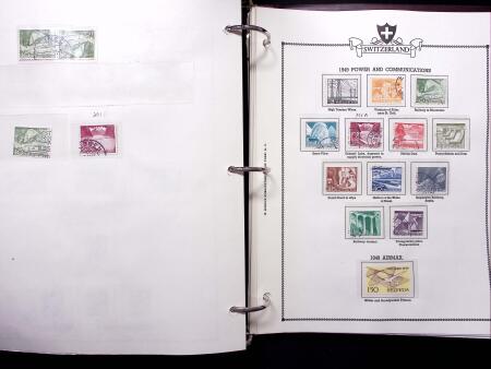 1843-2012, Reichhaltige Sammlung Schweiz in drei Alben,