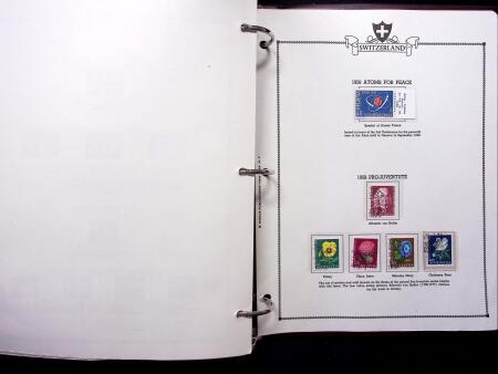 1843-2012, Reichhaltige Sammlung Schweiz in drei Alben,