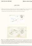 1845-1854 POSTE FERROVIAIRE - Premiers cachets de ligne