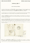 1845-1854 POSTE FERROVIAIRE - Premiers cachets de ligne