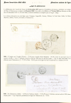 1845-1854 POSTE FERROVIAIRE - Premiers cachets de ligne