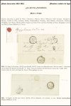 1845-1854 POSTE FERROVIAIRE - Premiers cachets de ligne