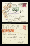 1800-1950, Stock de plus de 500 lettres sélectionnées