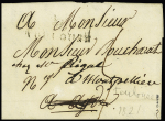 Herault : MP "Deb 33 Agde" (1821), ind 22. TB