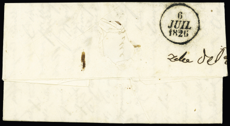 Tarn : double cursive "77 Brassac Tarn" (1826), ind 19. TB