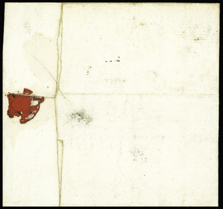 Lettre avec MP "n°15 Arm. Française en Espagne" (1813). TB