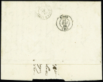 N°22 OBL GC 660 + T22 "Brusque (11)", Aveyron 1863