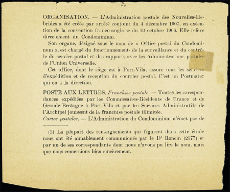 N°278A, 3c Semeuse orange en paire annulée croix au tampon sur bande de la Documentation Scientifique avec CAD "Paris 34 PP" (1937) + documentation. TB