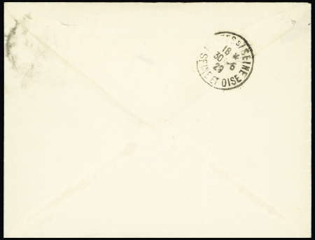 N°111 ET 189 sur porte timbre "Guerre à l'alcool" vert et rouge + n°174 OBL Nimes (1929) sur lettre. TB