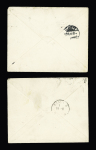 5 lettres avec diverses vignettes du millénaire normand de 1911. TB
