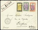 8/12-1929 Tananarive - France par Goulette (M8 Madagascar). TB